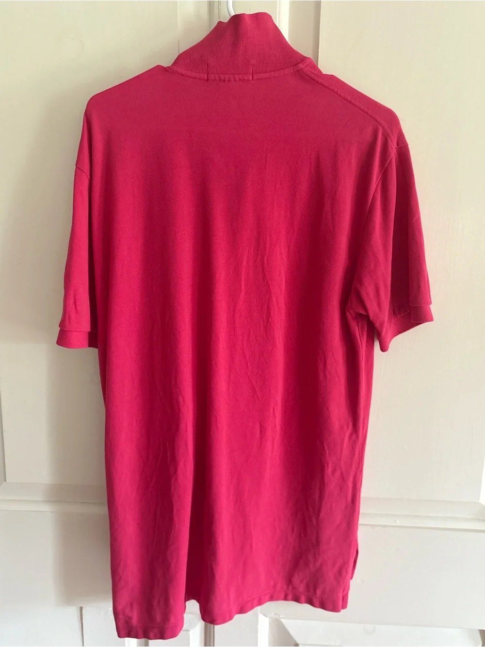 Polo by Ralph Lauren Men's Pink Classic Polo Shirt Medium